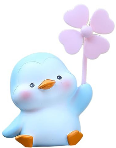 Fahrrad-Lenker-Ornament, Fahrradklingel, Einzigartiger Fahrrad-Quacker, Niedlicher Mini-Lenker, Fahrrad-Ornamente, Niedliches Tier, Wasserdicht, Leicht, Elektroroller-Lenker-Dekoration(Pinguin)