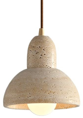 ZGDHWCR Lámpara De Araña De Una Sola Cabeza Con Fuente De Luz E27, Lámpara Colgante De Mármol De Estilo Simple, Pantalla De Luz Colgante Creativa Y Personalizada, Accesorios De Iluminación Para Decora