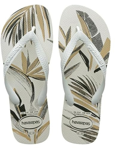 Havaianas Aloha Homme Tongs Blanc / Vert olive 39/40 EU