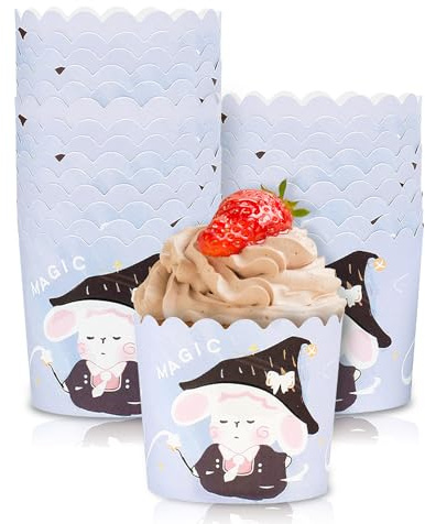100 Stück Muffinförmchen Papier, Niedlich Mini Muffins Papierförmchen Farbenfrohe Cupcake Förmchen Muffinform Papier Muffin Förmchen Ideal für Hochzeit Partys Geburtstage