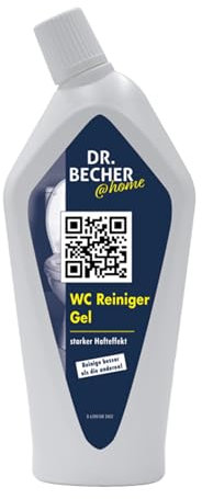 12x DR.BECHER @home WC Reiniger Gel | Flasche (750 ml)