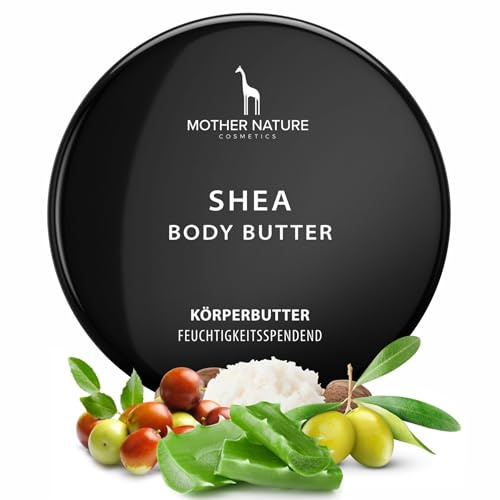 Crema Corporal - Manteca Corporal Superfood con Manteca de Karité Orgánica para Piel Seca – Hidratación Profunda, Nutritiva y Revitalizante, Fórmula sin Agua, Vegana, Se Derrite al Contacto - 200 ml