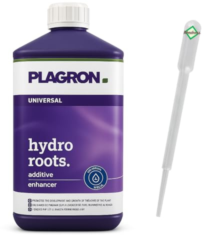 Weedness Plagron Hydro Wurzeln 1 Liter - ph-senker Dünger Pflanzen Grow Anbau Indoor Down Granulat Tomaten Rasen Orchideen