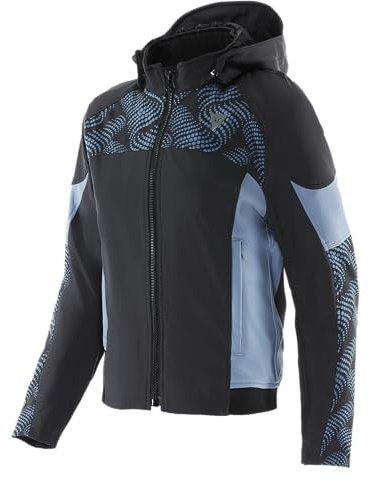 Dainese Chaqueta de Moto con Capucha de Tela para Mujer