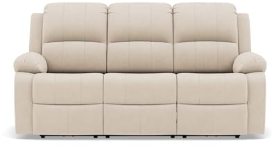 Bestmobilier Armand - Canapé Velours Cotelé - 3 Places - Beige
