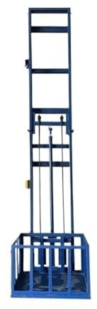 Manipulación de materiales Ascensor de carga hidráulico eléctrico sencillo for uso doméstico, plataforma elevadora de una sola vía for almacén pequeño en ático. transpaleta