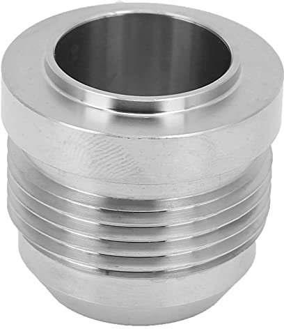 Cocoarm Bouchon de Raccord 16AN, Adaptateur de Soudure en Acier Inoxydable avec Face de Soudure Ronde, Idéal pour les Installations de Réservoir de Carburant et de Refroidisseur d'
