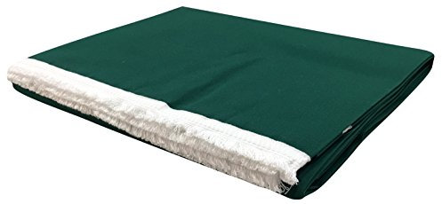 Panini Tessuti Tenda da Sole confezionata, molto resistente per esterno in 100% Acrilico con anelli, ganci e passamaneria a frangia, 140x300 cm, ideale per terrazzi verande balconi.