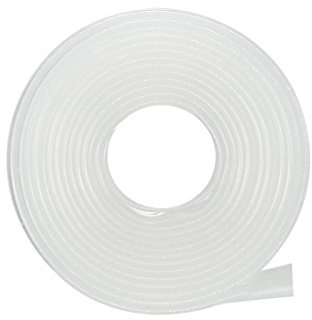 sourcing map Heat Shrink Tubing 11mm Flat 1m 2:1 Heat Shrink Tube Wire Wrap Clear