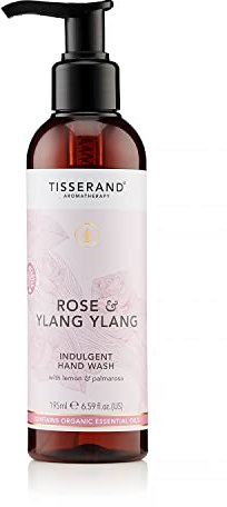 Tisserand Aromatherapy - Nature's Spa Indulgent Hand Wash - 100% Natural Pure Essential Oils - Rose and Ylang Ylang - 195ml