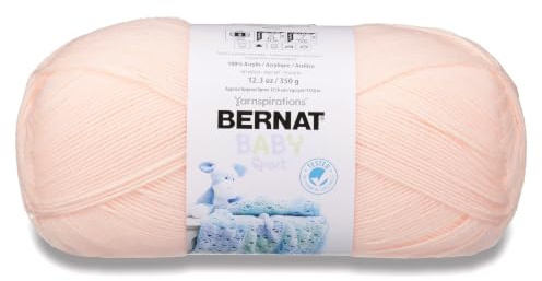 Bernat Baby Sport BB Filato con fiori di pesco - 1 confezione da 350 g - acrilico - #3 Light - 1256 metri - maglia/uncinetto