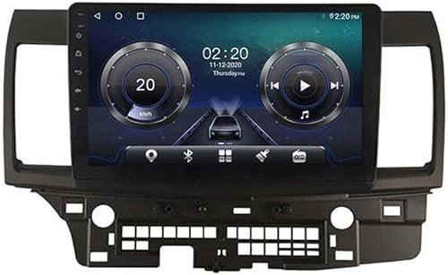 MLXABH Android 11 Navigatore satellitare per Auto Stereo nel cruscotto per mit-subishi Lancer 2007-2017 Navigazione GPS 10.1'' unità Principale Lettore multimediale Ricevitore Video Controllo del