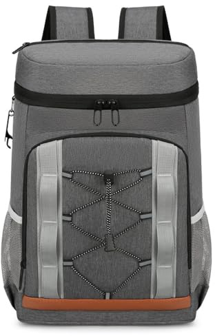 HUIOP Zaino Frigo Isolato A Prova di Perdite Resistente all'Acqua per Uomo/Donna Picnic Viaggi Sport Grande capacità Leggero Fodera Impermeabile
