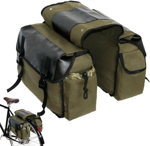 Fahrradsatteltasche - Fahrradtasche und Zubehör - Geräumige Satteltasche für Sattelwerkzeug Aufbewahrung, Rennradtasche für Mountainbike, Rennrad, Motorrad Satteltasche