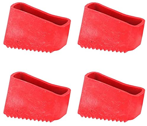 Mein HERZ 4 piezas Pies de Escalera,Protectora Pies Escalera Patas de Escalera Antideslizantes Accesorios para Escaleras de Mano Tapas Protectoras para TelescóPicas Escaleras en Espiga