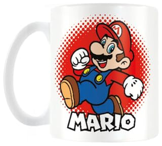 Pyramid International Taza de cerámica gigante Super Mario de 590 ml para bebidas calientes, para chocolate, té o café