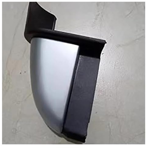 Minigonne Laterali Tappo Gradino Laterale Auto Per NISSAN Per Navara D23 NP300 2015 2016 2017 2018 PEDANA SUPERIORE Accessori Modifica Tappo Superiore Gonne Laterali(Rear Left-Silver)