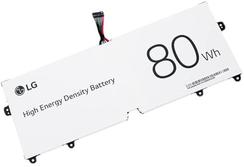 LBV7227E Laptop-Akku, 7,74 V, 80 Wh/10336 mAh, kompatibel mit LG Gramm 15 2020 15Z90N
