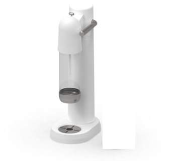Machine à diffusion de soda pour gazéification avec 2 bouteilles de gazéification (1 l + 0,5 L), machine à eau pétillante Seltzer, compatible avec 60 L de CO2 (non inclus), WT,302-WT-CA