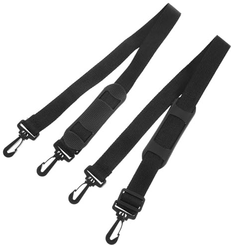 Artibetter Portable Violin and Cello Case Adjustable Shoulder Strap Featuring Plastic Hooks and Extra Wide Padding for Musical Instrument Transport