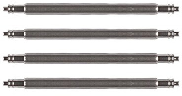 MARCHEL 4X Federstege 17 mm Durchmesser 1,5 mm Uhrenstifte Uhrenarmband Uhrarmband Armband Uhr