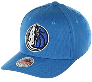 Mitchell & Ness NBA/HWC Team Ground 2.0 Classic Red Curved Snapback