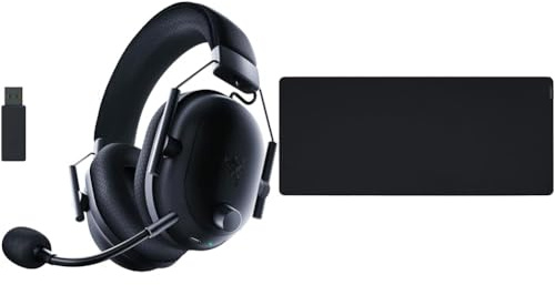 Razer BlackShark V2 Pro - Cuffie wireless da esports & Gigantus V2 XXL - Soffice tappetino per mouse gaming per una elevata velocità e controllo