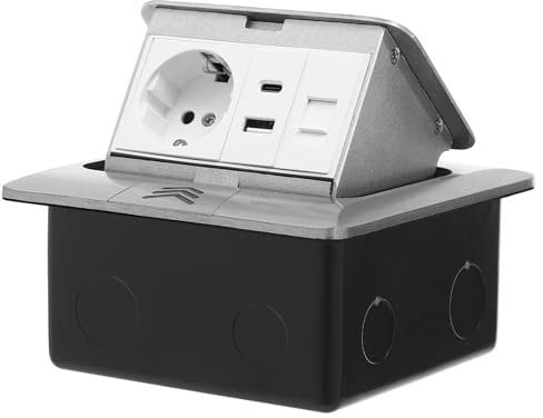 Presa da incasso a pavimento, presa pop-up, presa elettrica per camera da letto, soggiorno, cucina, ufficio, sale conferenze, hotel, ristoranti