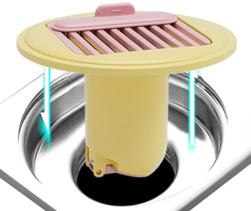 Quorvex Stöpsel Für Dusche Boden Abfluss - Kammfilter Für Abwassersieb Und Geruchsverschluss Dichtung,Dusche Bodenablauf Rückstauverhinderer Ventil,Für Küche Badezimmer Innenbereich Haushalt Toilette