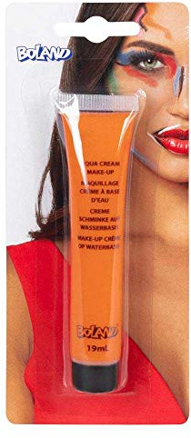 Boland - Aqua Creme Make-Up, Inhalt 19 ml in Tube, Schminke auf Wasserbasis, Mottoparty, Karneval, Halloween