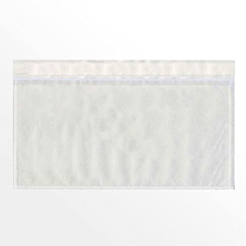 100 Stück Lieferscheintaschen/Dokumententaschen Begleitpapiertaschen Transparent DIN Lang