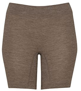 Dilling Shorts aus 100% natürlicher Merinowolle - Braun meliert 46