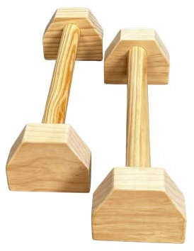 RPM Power Barres de parallettes – Barres de pompes et de dips robustes pour entraînement de gymnastique, musculation du haut du corps et renforcement musculaire – Exercices de poids corporel (paire,