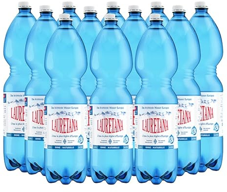Lauretana - STILL in der 1,5 l PET Flasche, 12 Flaschen (inkl.Pfand)