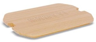 SKOTTI® Plank Holzschneidebrett für Boks 1,0 l und 2,5 l | SKOTTI Grill Zubehör - als Schneidebrett und Abdeckung für die SKOTTI Boks beim Camping und unterwegs