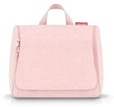 reisenthel toiletbag XL Twist Blush - praktischer Kulturbeutel mit Haken, wasserabweisendes Material