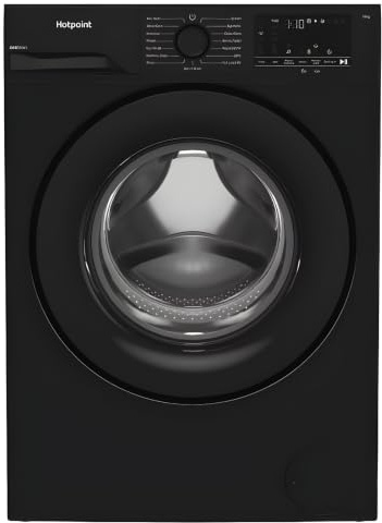 Hotpoint H 101B ANTI STAIN UK - Black 10KG Washing Machine - 1400 RPM - A energy