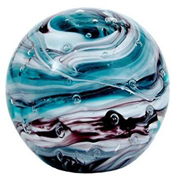 Traumkugel ca. 6,5-7cm Glaskugel Briefbeschwerer Wunschkugel Kugel aus Glas