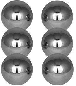 Gebrüder Lomprich Edelstahlkugel poliert (6 x 20 mm Durchmesser, Vollkugeln)