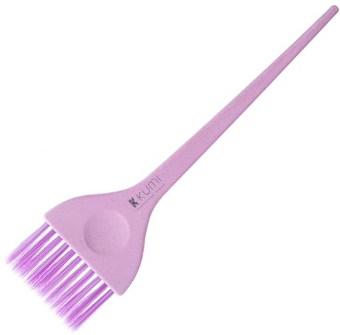 Kumi Wheat Eco-Friendly Large, Pink Hair Colour Tint Brush