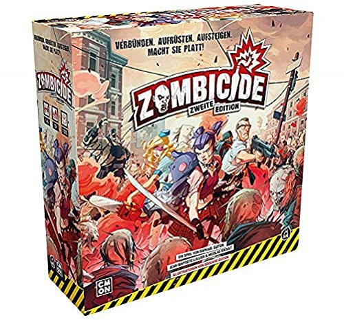 CMON, Zombicide 2. Edition, Grundspiel, Kennerspiel, Dungeon Crawler, 1-6 Spieler, Ab 12+ Jahren, 60+ Minuten, Deutsch