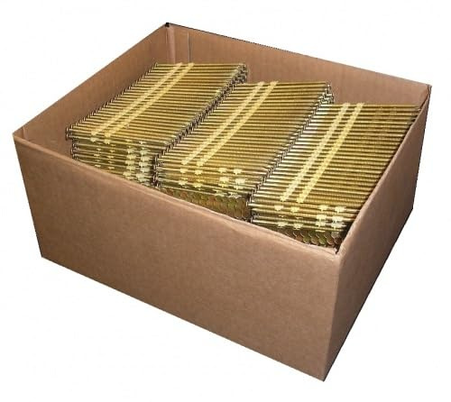 20° Streifennägel 2,8x65mm Ringschaft verzinkt – 3.000 Stück | Hochfeste Nägel für Holzbau, Dachkonstruktionen & Zimmerei | Passend für Bostitch, Hikoki, Makita, Senco, Prebena
