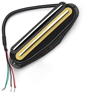 Humbucker-Tonabnehmer Für E-Gitarre Für For ST-Gitarre, Dual-Rail-Coil-Split-Tonabnehmer, Gitarrenteile Gitarren-Tonabnehmer-Set (Color : 01)