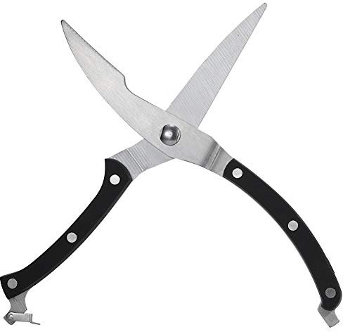MOUMOUTEN Multi‑Function Kitchen Scissors, Stainless Steel Poultry Shears Food Cutter for Bone Chicken Fish Seafood Meat Vegetables Heavy Duty Cutting Turkey Chopping Vegetable