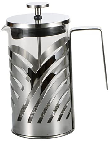 PRETYZOOM Cafetera De Prensa Francesa De Acero Inoxidable Infusor Manual De Café y Té Jarra De Filtración Para Uso Doméstico Creativa y Funcional