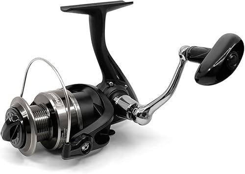 Frwanf spinnfiske rulle AF sötvatten och saltvatten fiskerulle maximalt kolmotstånd 8 kg (djup linje kopp, 3 000)