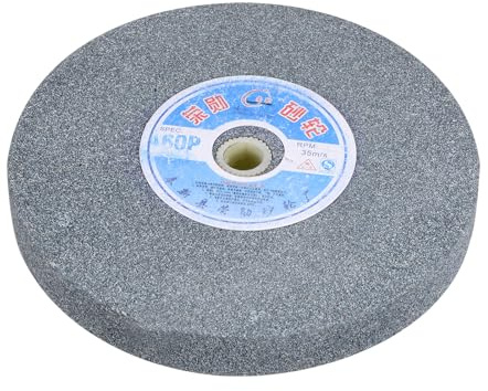 QUARKZMAN Schleifbockscheibe 150 x 12.7 x 20 mm, 60 Körnungen Braune Korund-Bank-Schleifscheiben für Kohlenstoffstahl, legierten Stahl