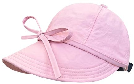 Maxtonser Handgefertigter Fischerhut, elegant verzierte Glocken für Frauen, Party, einfacher Hut, Glocke, Damenhut, rosa