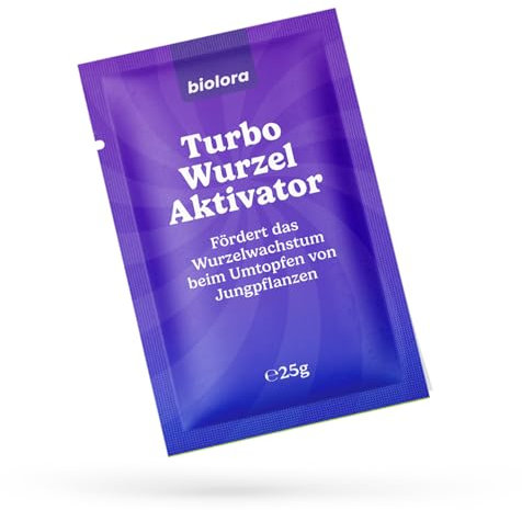 BIOLORA® 25g Turbo-Wurzel-Aktivator - Starke Wurzelbildung für Stecklinge und Jungpflanzen - Indoor & Outdoor