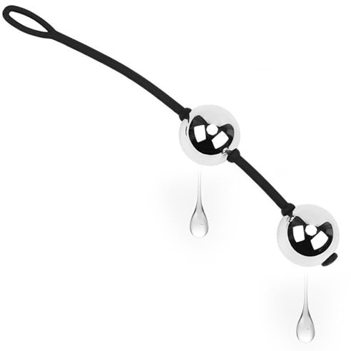 Analkugeln für Mann,Analkette für Frauen Analspielzeug für Die Männer Analkette für Mann Analspielzeug für Die Frau Anal Training Beckenbodentraining für Frau Anal Kugeln Liebeskugel(30mm)